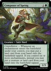 MTG - (Extended Art) COMPOSER OF SPRING - Commander Masters (R) - Picture 1 of 1