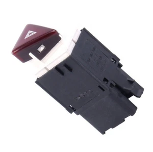 Dark Red Hazard Emergency Light Switch For Vw Passat B6 2006-2011 35D 953 509 - Picture 1 of 5