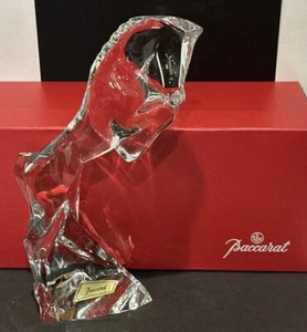 Baccarat Kristall Zucht Pferd Figur - Bild 1 von 7