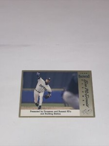 1996 Vintage Milwaukee Brewers Baseball Club Card Non McDonald