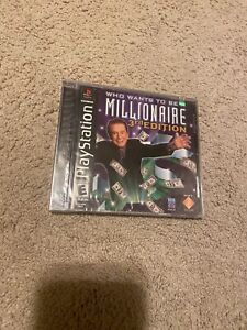 WHO WANTS TO BE A MILLIONAIRE PLAYSTATION 3RD EDITION GAME NEW