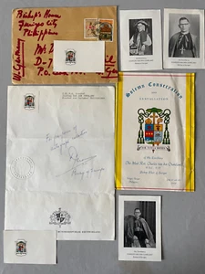 CHARLES VAN DEN OUWELANT MSC († 2003) Vescovo di Sorsogon, Filippine firmato - Foto 1 di 1