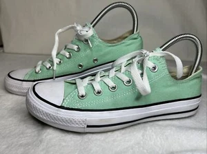Converse Chuck Taylor All Star Shoes Womens 8 Mens 6 Piquant Lime Green Low Top - Picture 1 of 19