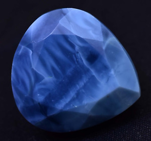 48.60 Ct Natural Blue Opal Australian AAA+ Loose Gemstone Unheated Certified