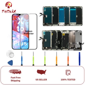 For iPhone 14 13 11 12 PRO MAX Plus XR LCD Display Touch Screen Replacement Lot - Picture 1 of 29
