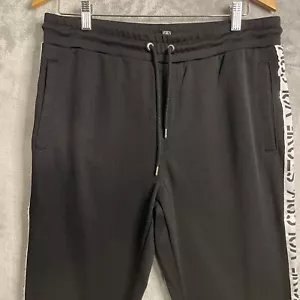 Volcom Stone Album Men's Large Track Pants Sweatpants Black True To This - Picture 1 of 8