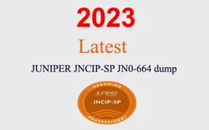 JUNIPER JNCIP-SP JN0-664 dump GUARANTEED (1 month update) - Picture 1 of 1