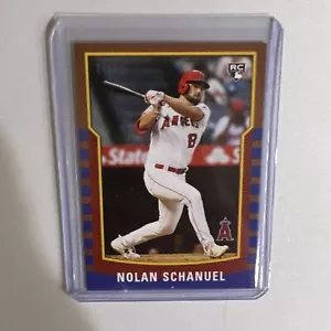 2024 Topps Throwback Nolan Schanuel Rookie PARALLEL 4/10 SSP Angels #28 RCg - Picture 1 of 3