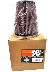 K and N Universal Clamp-On Air Filter Reusable/Washable Round Tapered RU-1044 - Picture 1 of 3
