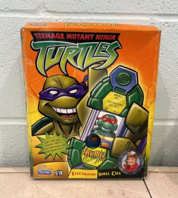 Teenage Mutant Ninja Electronic Shell Cell Vintage 2003 Playmates Foto 1 de 4