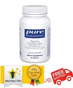 Pure Encapsulations Digestive Enzymes Ultra with Betaine HCl | Vegetarian to and - Picture 1 of 10