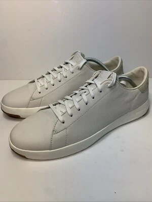 Tenis de cuero para hombre Cole Haan GrandPro Grand.OS blanco roto talla 11 Foto 1 de 4