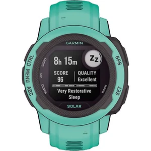 Garmin Instinct 2S Solar Std Edt 32MB Green Bluetooth Smartwatch NEW - Picture 1 of 4