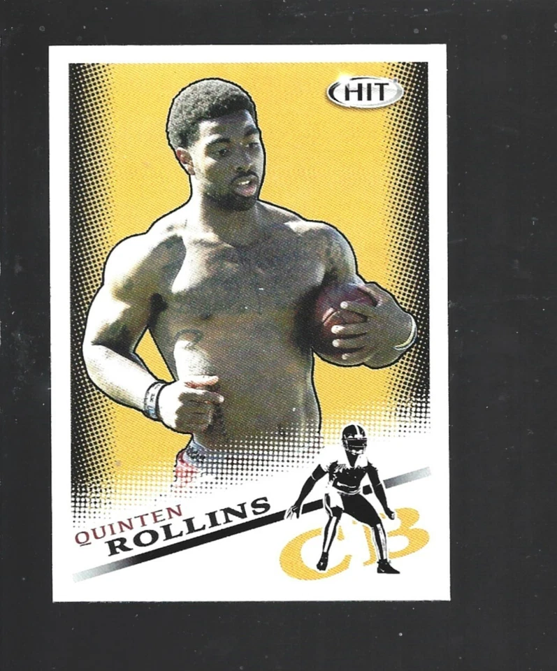 2015 SAGE Hit #2 Quinten Rollins rookie card, Miami (Ohio) Redhawks star - Image 1 of 1