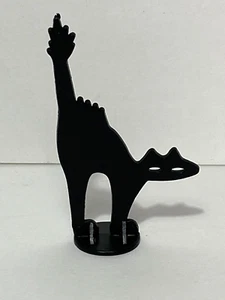 Vintage Green Ghost Game Pet Player Pawn Black Cat - Picture 1 of 2