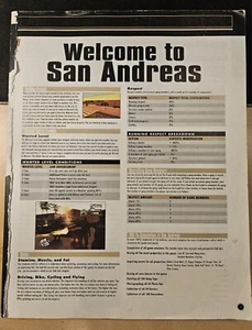Grand Theft Auto San Andreas Guida Strategica 2004 Giochi Brady - Foto 1 di 4