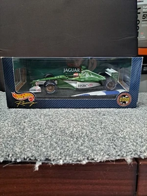 Hotwheels 1:18 26699 Eddie Irvine Jaguar Racing R1 2000 Launch Car RARE In Box - Image 1 of 4