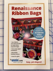 RENAISSANCE BANDTASCHEN Muster von Annie.com ~ 2 Größenoptionen - Bild 1 von 4