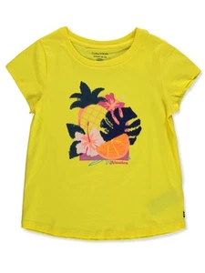 Nautica Girls' Sequin T-Shirt Color: yellow Size: 8 - 10 - Picture 1 of 1