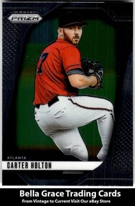 2025 Panini Prizm Carter Holton #286 Atlanta Braves MLB Baseball - Picture 1 of 2