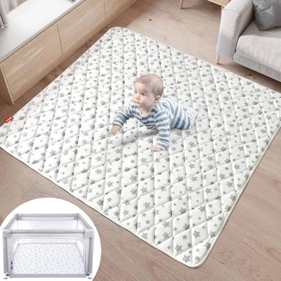 Premium Foam Baby Play Mat, 50''x50'' Playpen Mat, One-Piece Crawling Mat Non... - Image 1 of 4