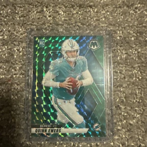 2025 Mosaic Football Quinn Ewers Green Mosaic Rookie - Bild 1 von 2