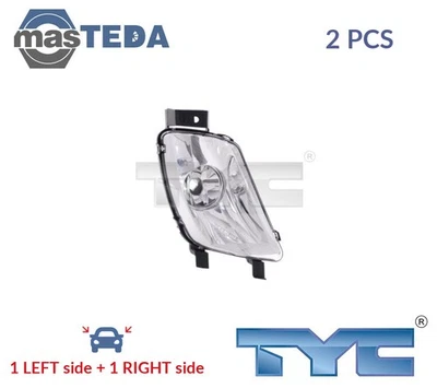 19-0682-01-2 FOG LIGHT LAMP PAIR TYC 2PCS NEW OE REPLACEMENT - Image 1 of 4