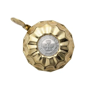 Kicca Klingel Retro Classic Style Fahrrad Messing Klingel Gold 22,2-23,8mm LM-027 - Bild 1 von 8