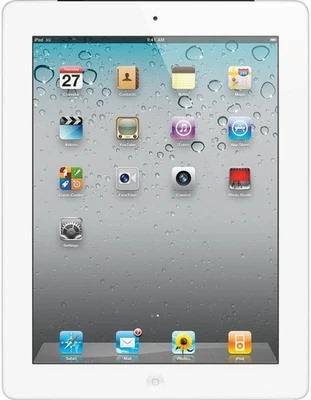 Apple - iPad 2 with Wi-Fi + 3G - 64GB (AT&T) - White - MC984LL/A - Image 1 of 2