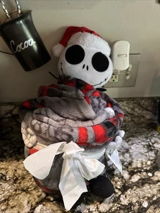 Disney Nightmare Before Christmas Buddy Plüsch Überwurf/Decke Kombination 50” x 60” Neu - Bild 1 von 7