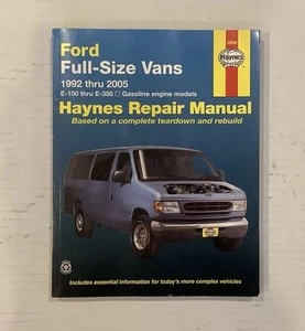 Haynes Ford Full-Size Vans 1992 - 2005 Repair Manual # 36094 - Picture 1 of 11