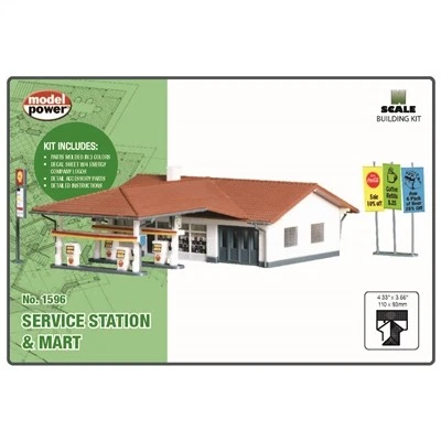 Model Power 2622 N Service Station & Mart Built Up - Image 1 of 1
