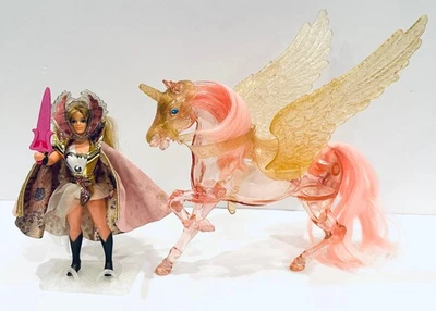 Figura Muñeca Caballo Princesa del Poder Starburst She-Ra Cristal Rápido Viento De Colección Foto 1 de 4