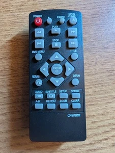 LG DVD Remote C0V31736202  - Picture 1 of 2
