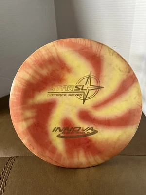 Innova Star SL 171g Pink and Yellow SWIRLY Disc Distance Driver OOP RARE - Image 1 of 4