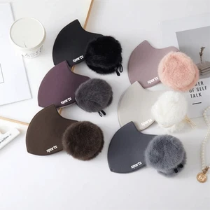 Winter Two-in-One Earmuff Thickened Cycling Mask Warm Face Mask Ear Protection - Picture 1 of 17