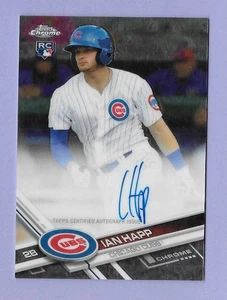 2017 Topps Chrome IAN HAPP Cubs RC Rookie autograph  - Picture 1 of 1