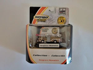 Matchbox Collectibles 50Year - Seagrave Meanstick Fire Truck - gold/silver - Picture 1 of 6