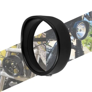 Motorrad 5,75" Scheinwerfer Trim Ring Visier Style Headlamp Fit für Harley Spor... - Bild 1 von 9