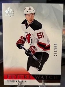 2015-16 SP Authentic #198 Sergei Kalinin RC - Picture 1 of 2