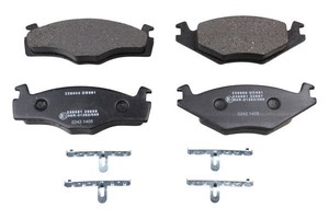 NK Front Brake Pad Set for VW Jetta Umwelt TD 1V 1.6 Jan 1990 to Jan 1991