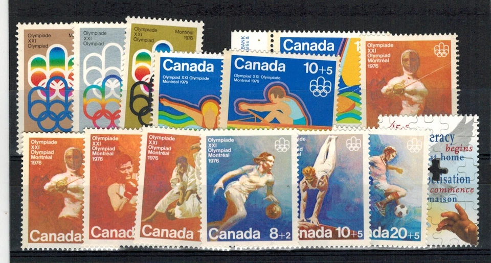 CANADA SCOTT B1-B13 MINT NEVER HINGED SEMI-POSTAL STAMPS - Image 1 of 1