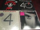 FOREIGNER RARE INSIDE INFORMATION 1987 & FOUR 1981 ISSUES + FOREIGNER 40 + LIVE
