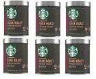 Starbucks Premium Instant Dark Roast Coffee 6 cans BB 12/2023
