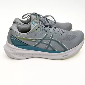 Womens ASICS Gel Kayano 30 Grey/Blue Sneakers Size US 9.5 Running Shoes - Picture 1 of 12