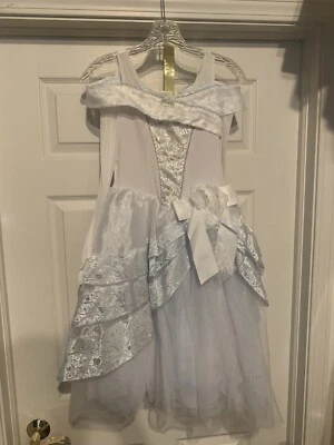 Disney Store Cenicienta Vestido de Boda Vestido Disfraz Niño Talla Grande 10 V2 Foto 1 de 4