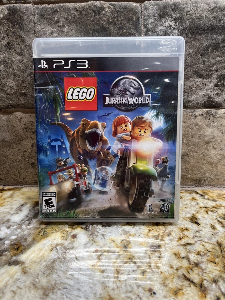Lego PS3 Jurassic World con estuche y manual Foto 1 de 4