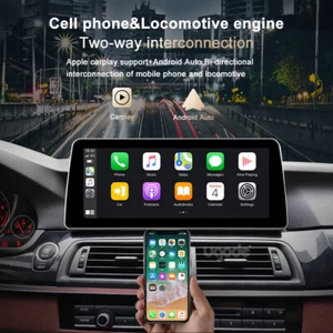 12.3in Android13 8+256G Display Upgrade CarPlay BMW 5 Series F10/F11 2010-2017 - Picture 1 of 12
