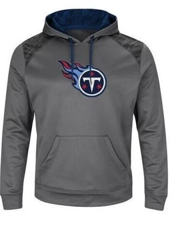 NWT Majestic NFL Tennessee Titans ThermaBase Pullover Performance Hoodie $60 Cover