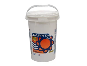 Zappit 73% Super Strength Pro Pool Shock 50 LB Bucket, 70% Available Chlorine - Picture 1 of 1